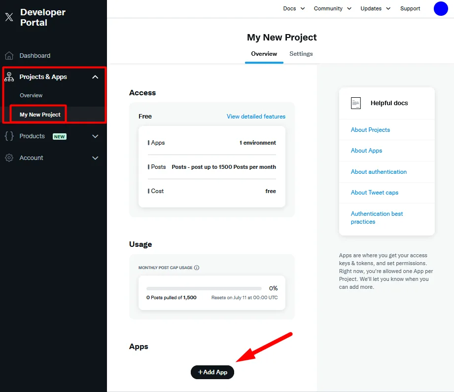 image-97 - WordPress Membership Plugin - Membership Sites WishList Member Social Login - Create X (formerly Twitter) App