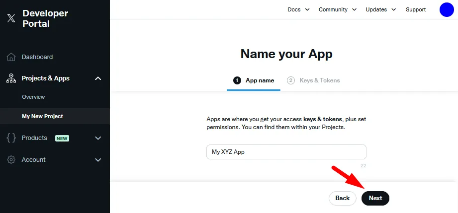 image-98 - WordPress Membership Plugin - Membership Sites WishList Member Social Login - Create X (formerly Twitter) App