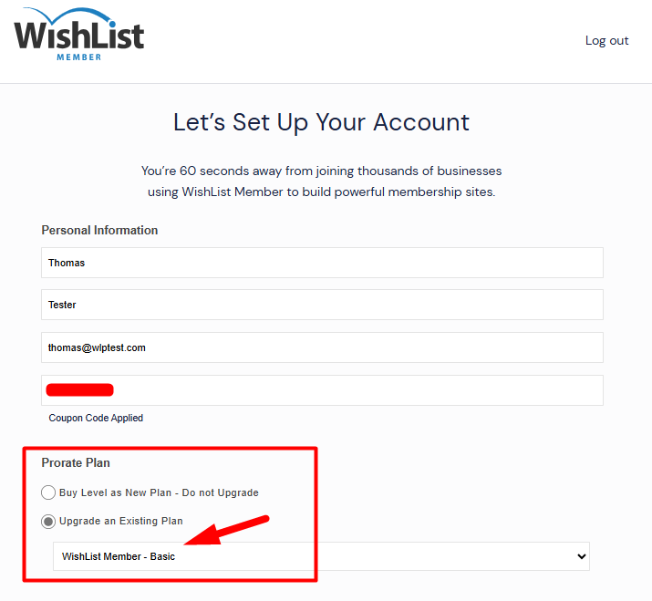 Upgrade your WishList Member Plan