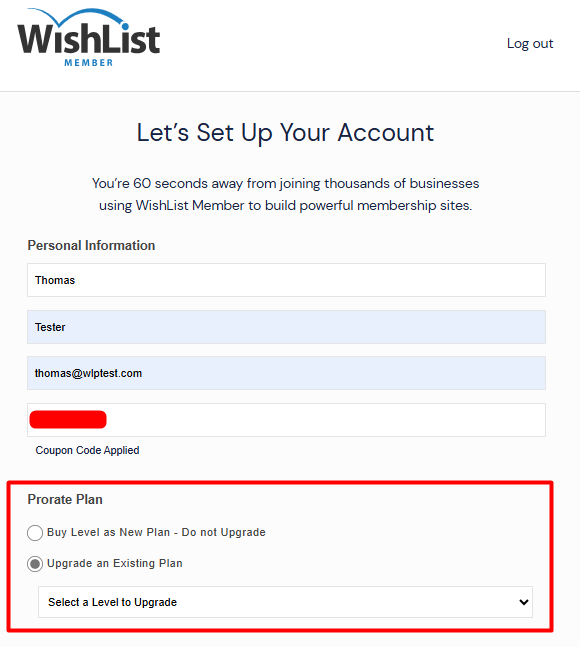 Upgrade your WishList Member Plan