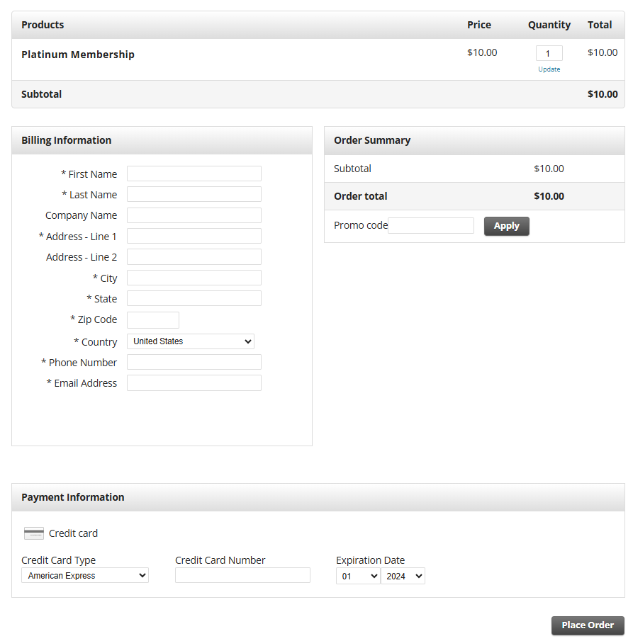 Infusionsoft by Keap (Payment Provider) Integration with WishList Member - Add an Order Form to Your Site