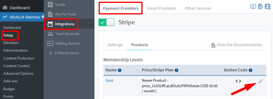 Upgrade Members with Prorated Payments