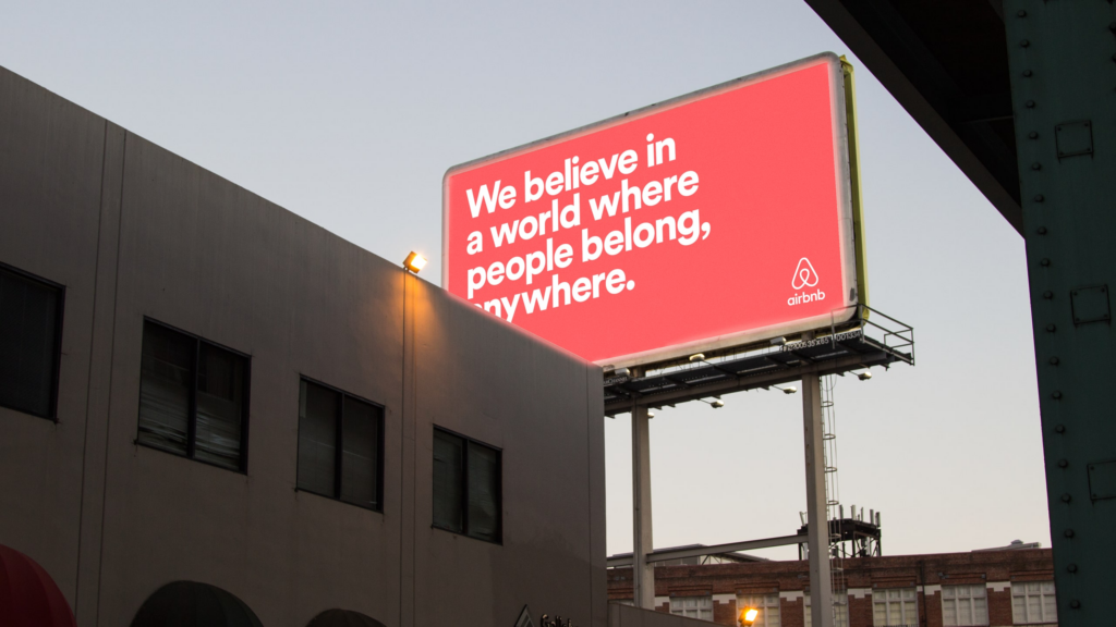 airbnb online branding