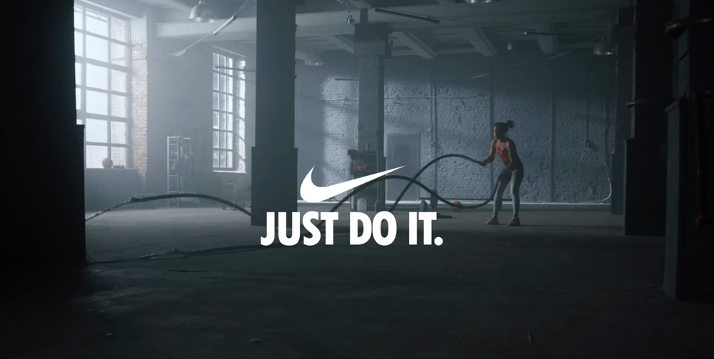 nike's online branding